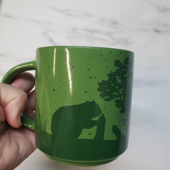 Mug - Tim Hortons Beaver Themed Green and Blue in Excellent condition - Picture 2 of 16